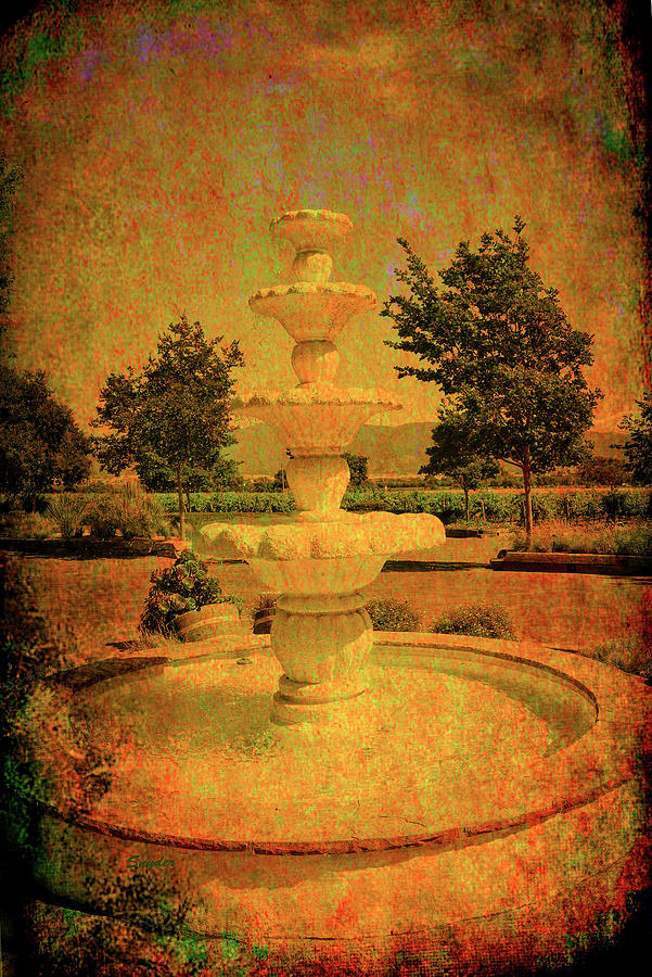 Fountain From Hell #2 Photograph by Barbara Snyder