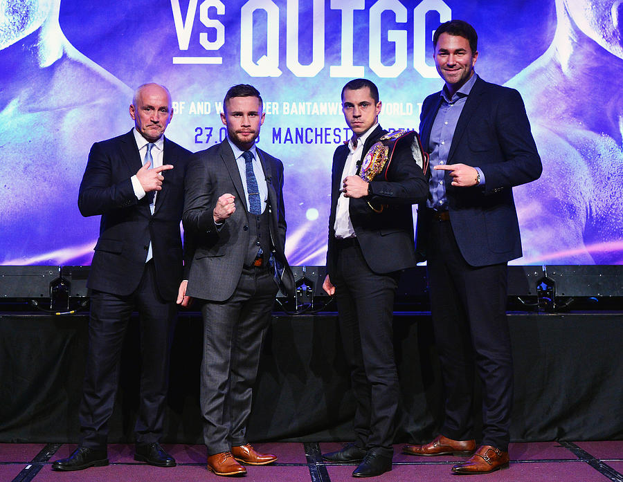 Frampton v Quigg Press Conference #2 Photograph by Charles McQuillan