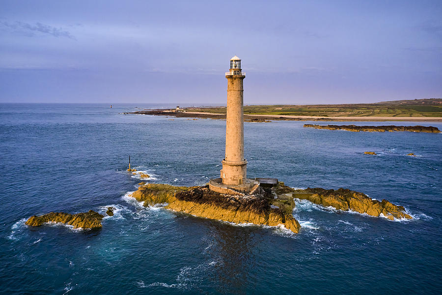 France, Normandy, Manche department, Cotentin, Cap de la Hague, tip of Cotentin and Goury lighthouse #2 Photograph by Tuul & Bruno Morandi