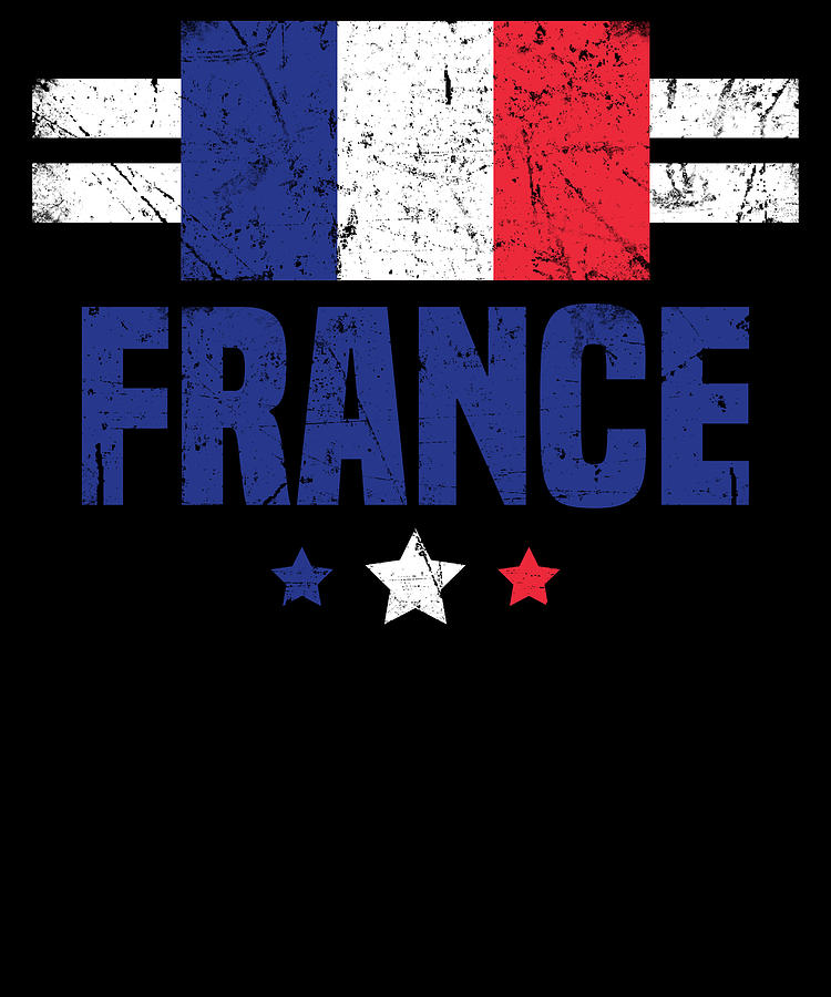 Franch French Flag Digital Art by Michael S | Fine Art America