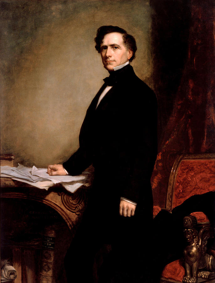 Franklin Pierce Painting by George Peter Alexander Healy - Fine Art America