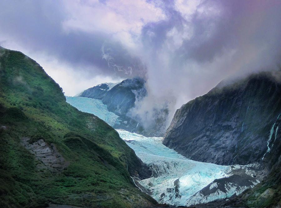 Franz Joseph Glacier #1 Photograph by John Marr