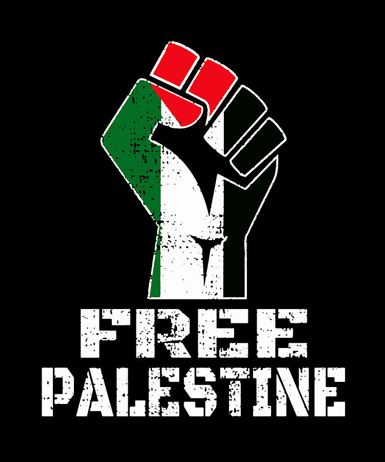 Free Palestine , anti semitism Digital Art by Agus Wahono