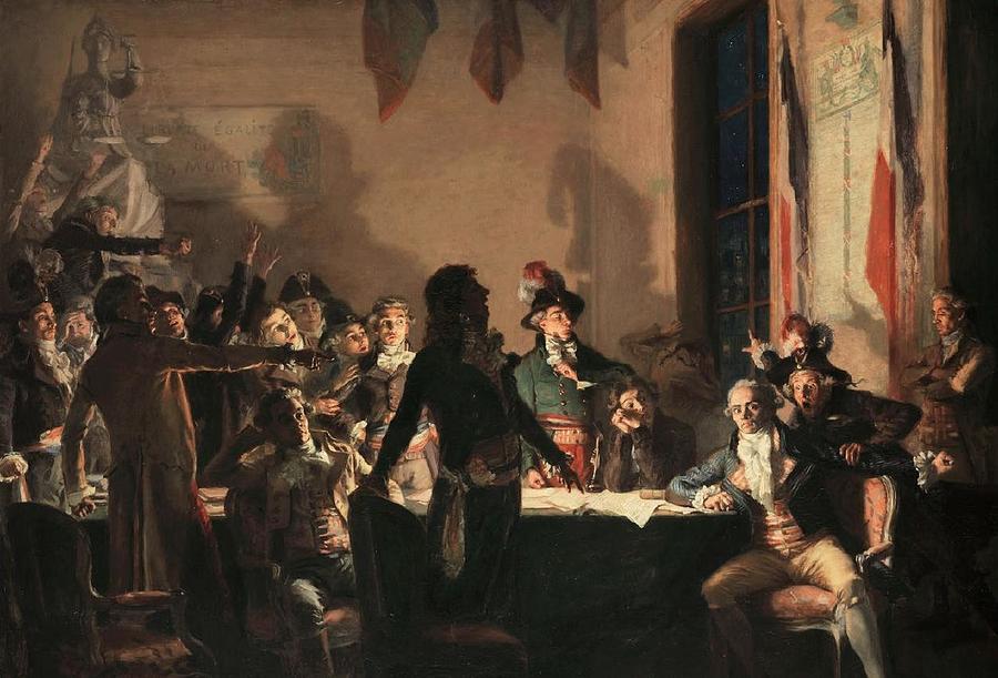 French Revolution Painting by Jean-Joseph Weerts