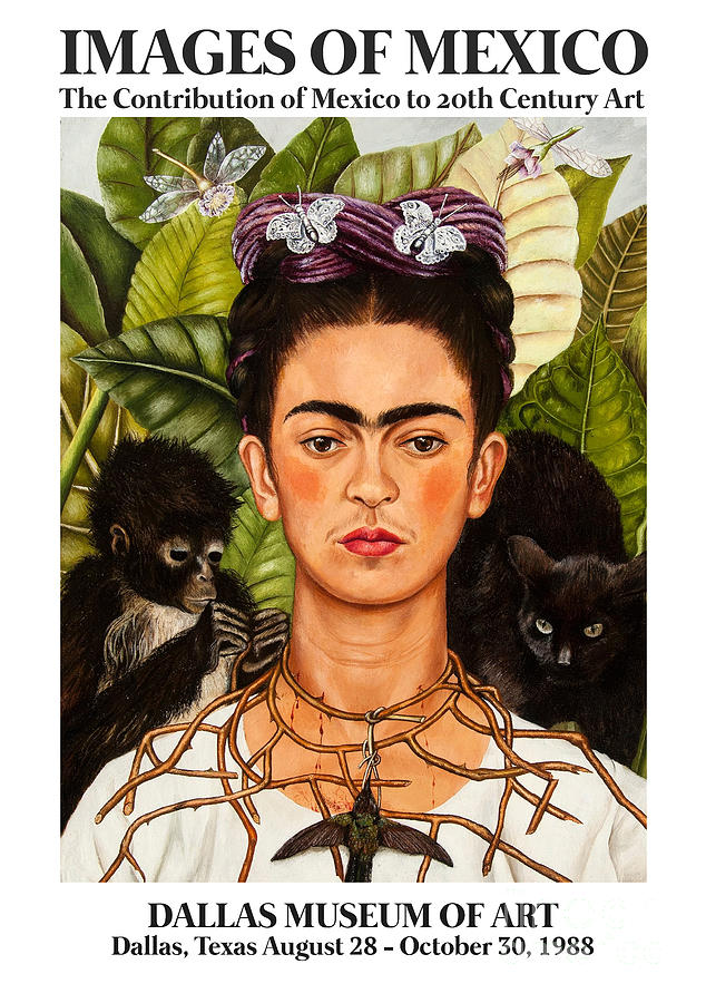 Diego Rivera Digital Art - Frida Kahlo Exhibition Art Poster  #2 by Francisco Couto