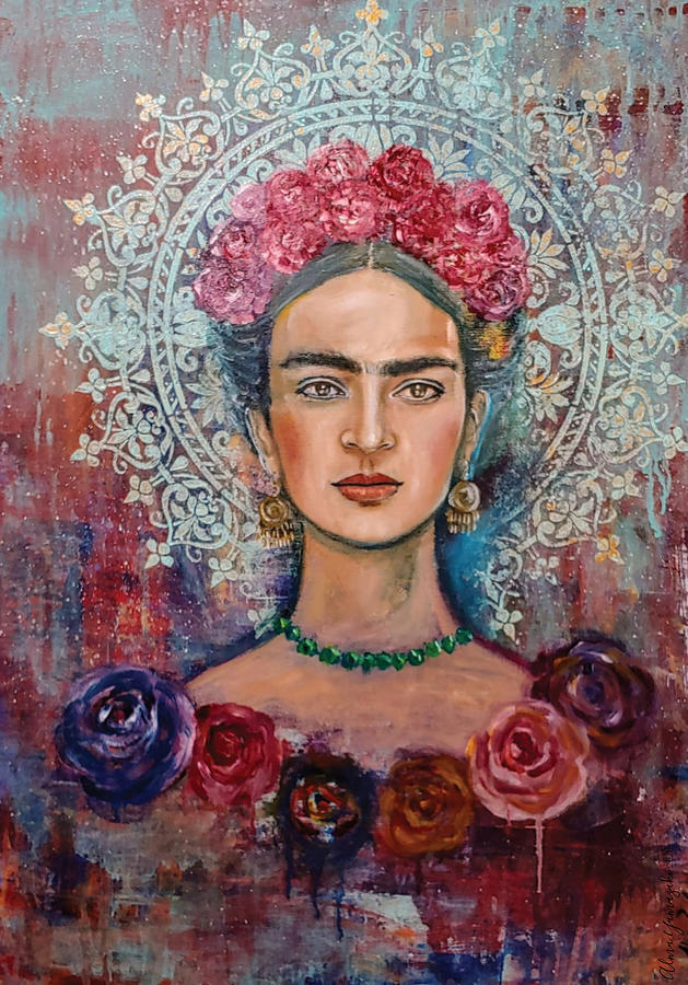 Frida Khalo  #2 Painting by Alma Yamazaki