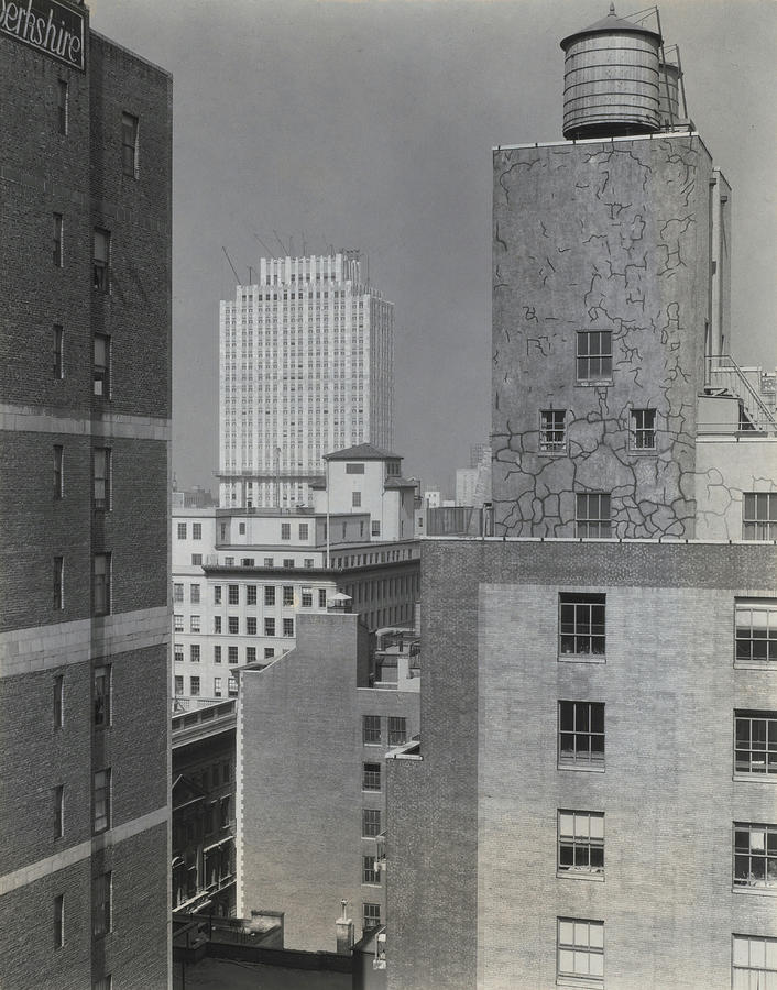 From My Window at An American Place Photograph by Alfred Stieglitz