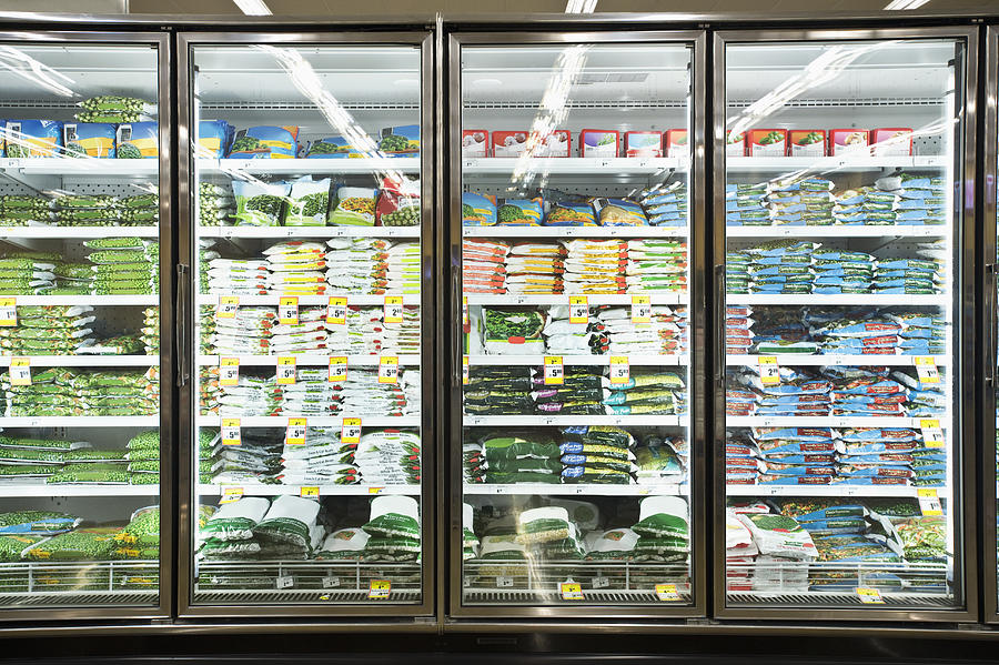 Frozen section of grocery store #2 Photograph by Erik Isakson