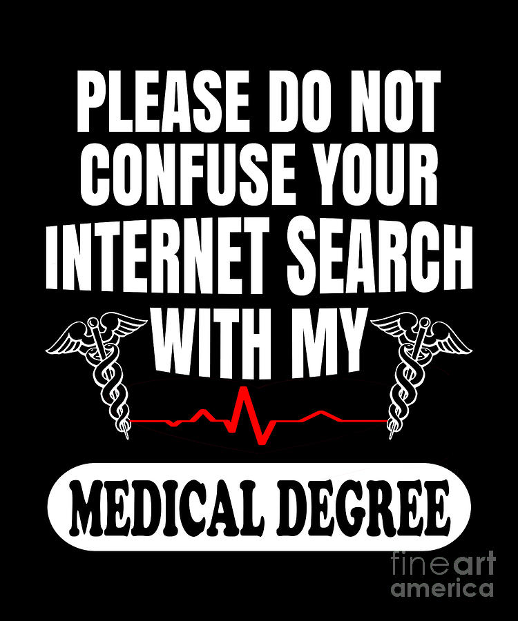 Funny Doctor Medical Degree Phd Doctorate T Digital Art By Lukas Davis Fine Art America