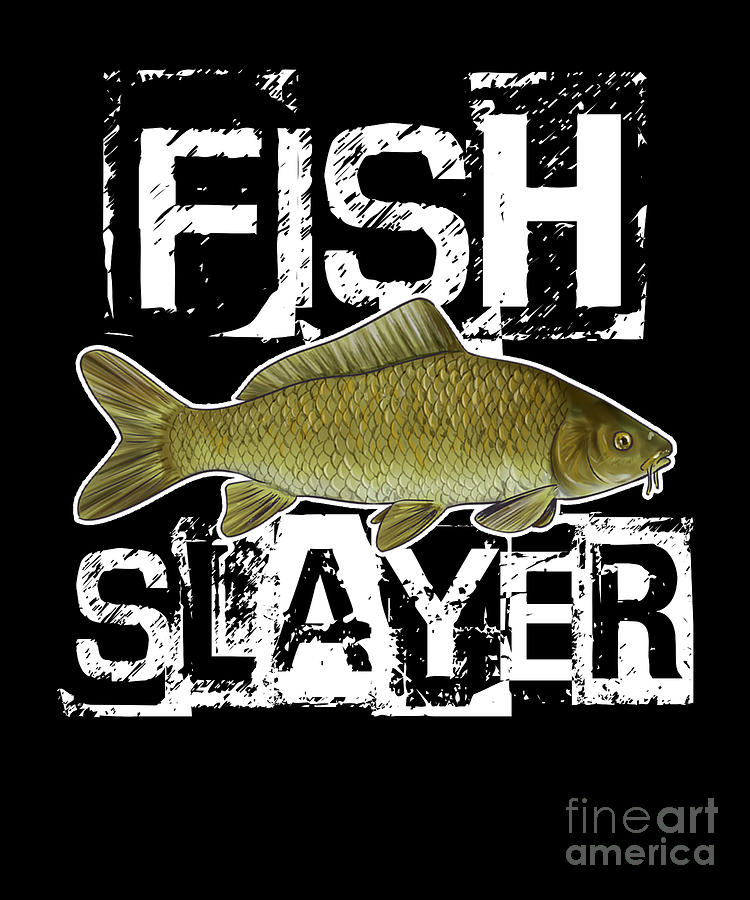 Funny Fishing Common Carp Freshwater Fish Gift #2 by Lukas Davis