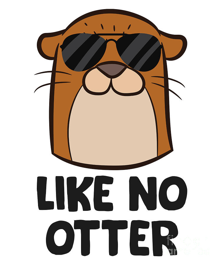 Funny Otter Like No Otter Funny Sea Otter Tapestry Textile By Eq