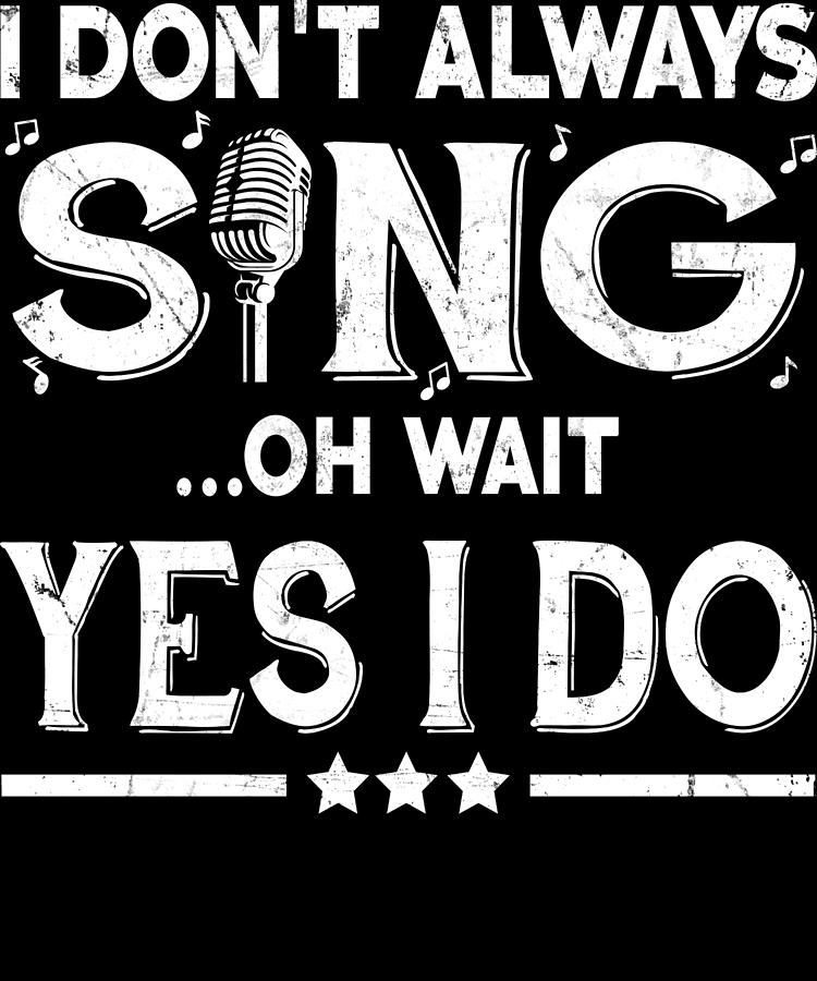 Funny Singing Singer Karaoke Digital Art by Michael S - Fine Art America