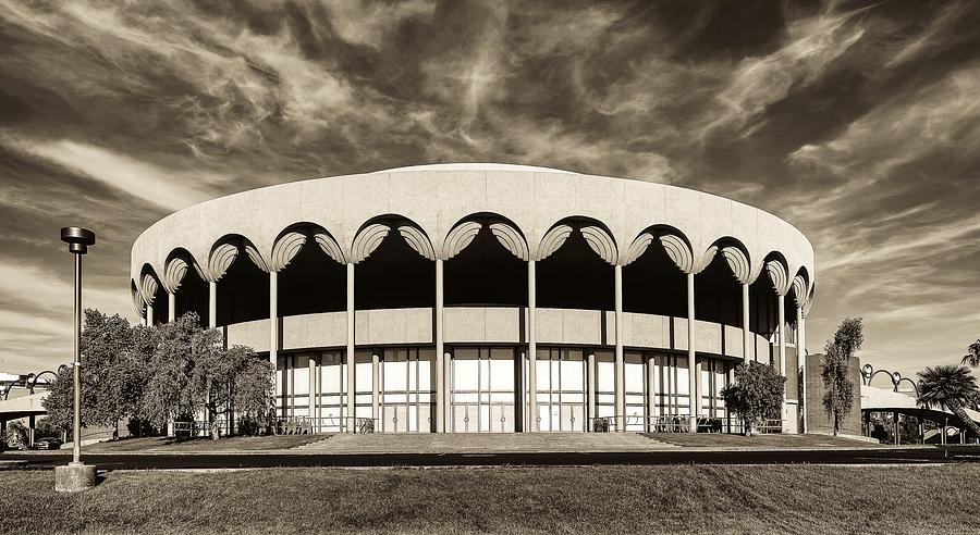 Architecture Photograph - Gammage Auditorium -  Arizona State University #2 by Mountain Dreams