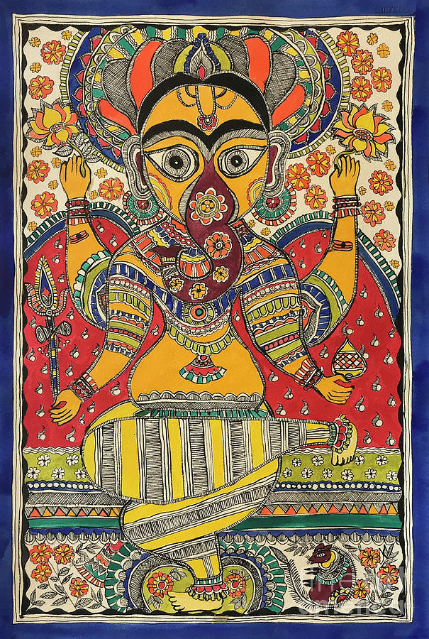 Ganesha Painting by Jyotika Shroff