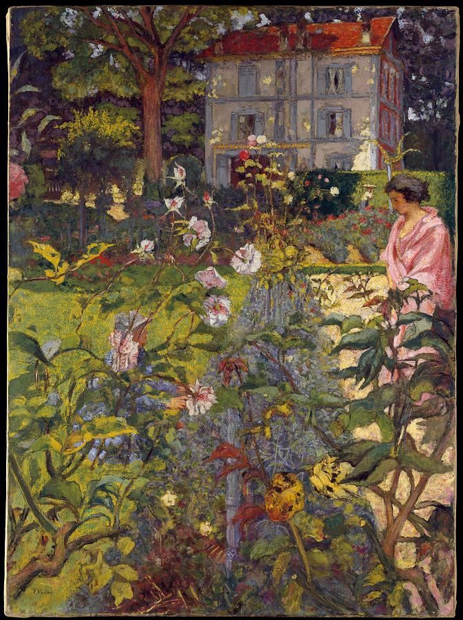 Garden Painting - Garden at Vaucresson #3 by Edouard Vuillard