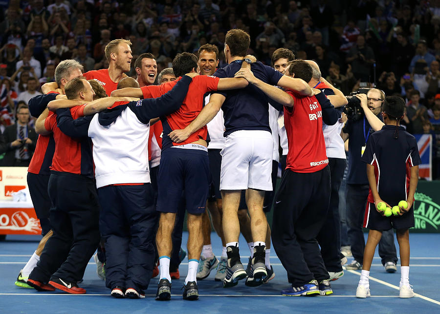 GB v USA - Davis Cup: Day 3 Photograph by Jan Kruger