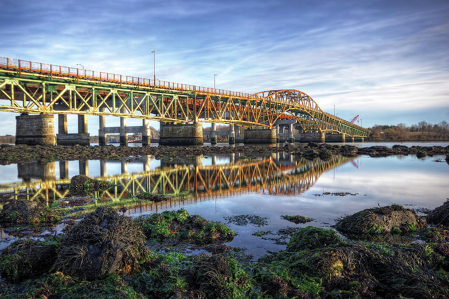General Sullivan Bridge #2 Photograph by Eric Gendron
