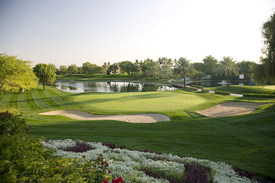 General Views of Dubai Golf Courses #2 Photograph by David Cannon