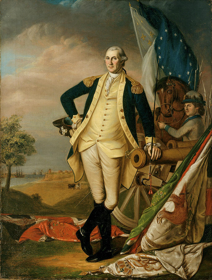 George Washington Painting - George Washington #2 by James Peale