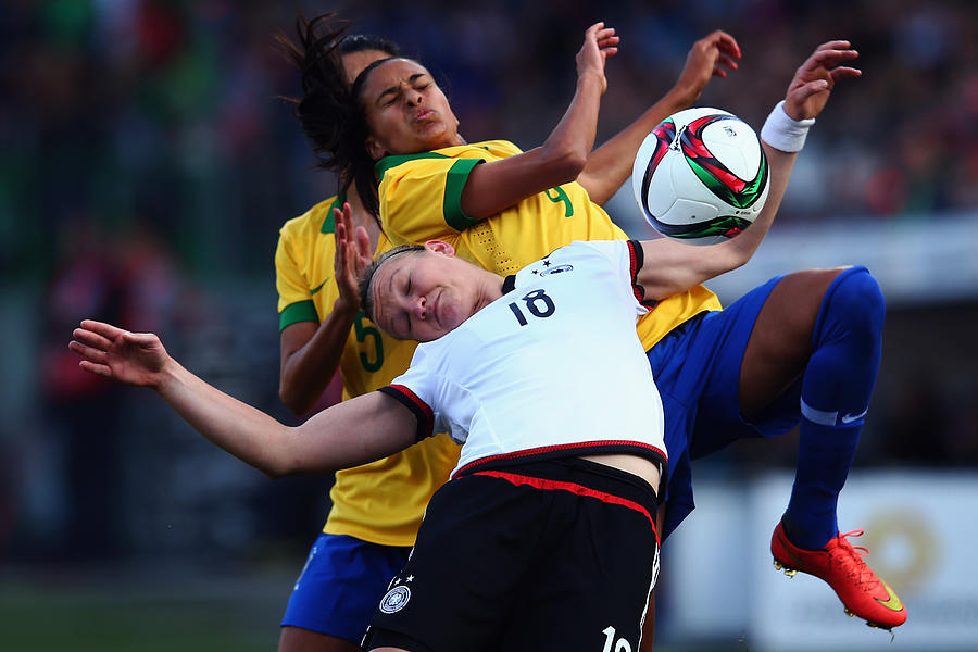 Germany v Brazil - Womens International Friendly #2 Photograph by Alex Grimm