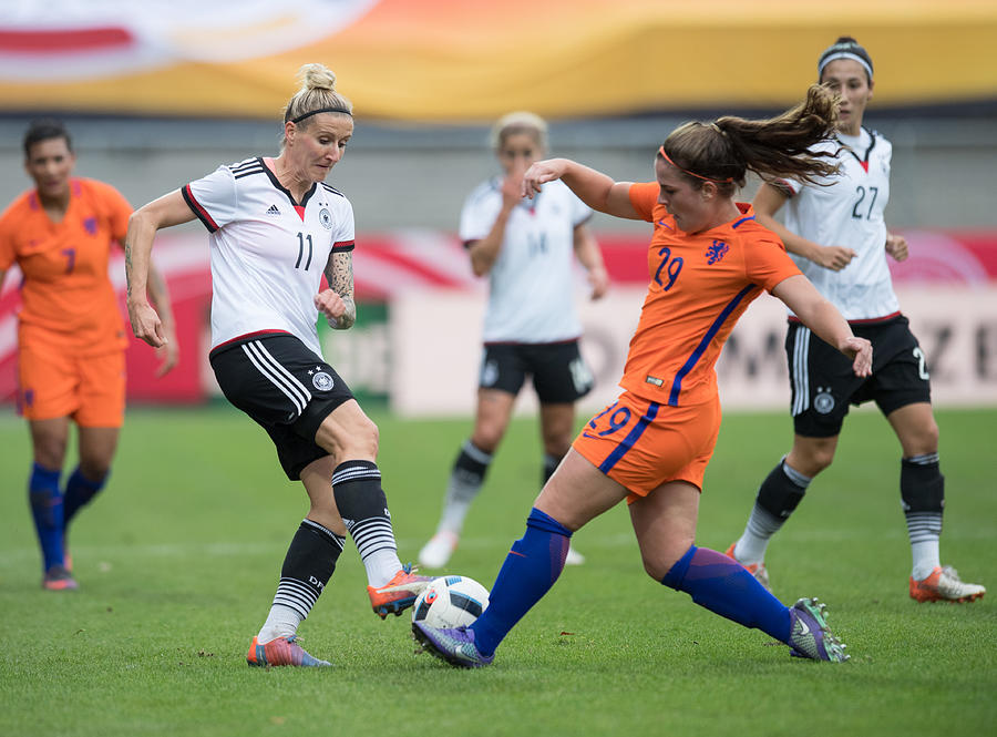 Germany v Netherlands - Womens International Friendly Photograph by Daniel Kopatsch
