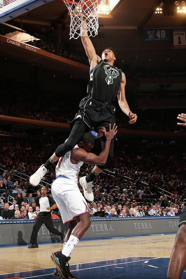Giannis Antetokounmpo #2 Photograph by Ned Dishman