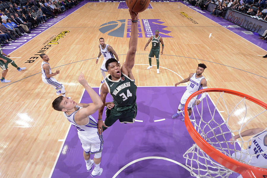 Giannis Antetokounmpo Photograph by Rocky Widner