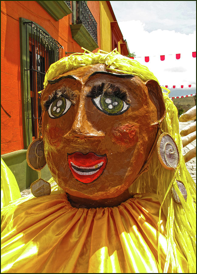 Giant Calenda Figure Oaxaca Mexico #3 Photograph by Lorena Cassady