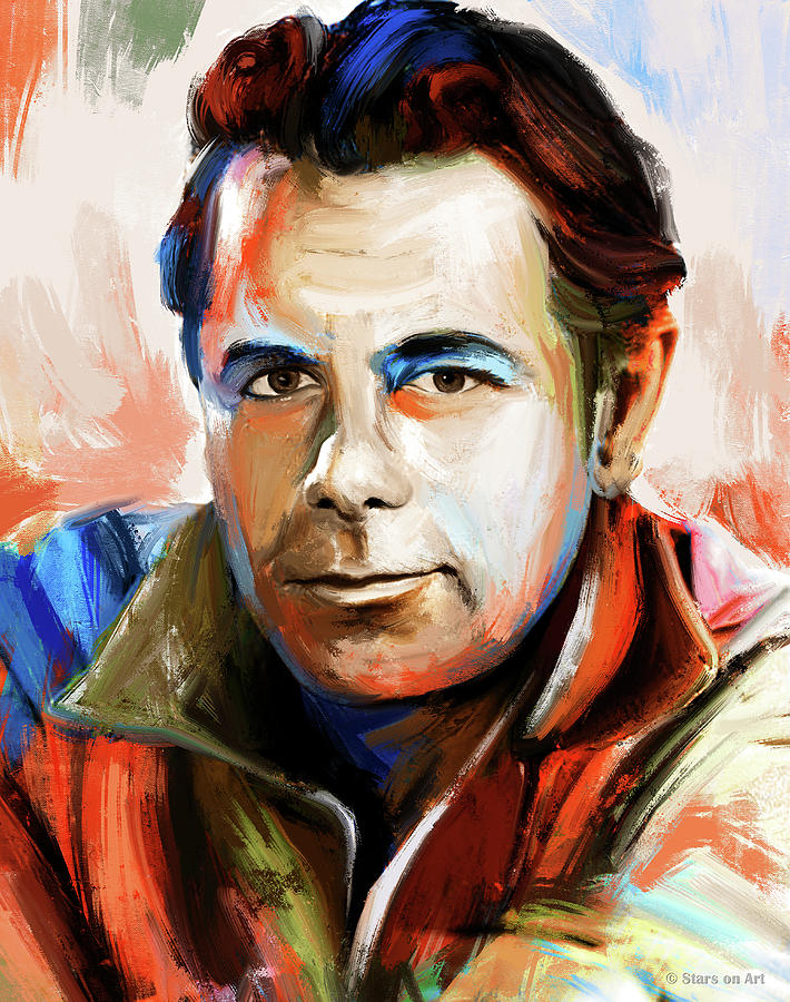 Glenn Ford by Stars on Art Glenn Ford by Stars on Art