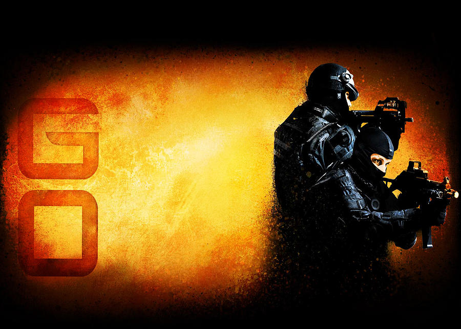 Global Offensive Counter-Strike Digital Art by Uber Colektiv Art - Pixels