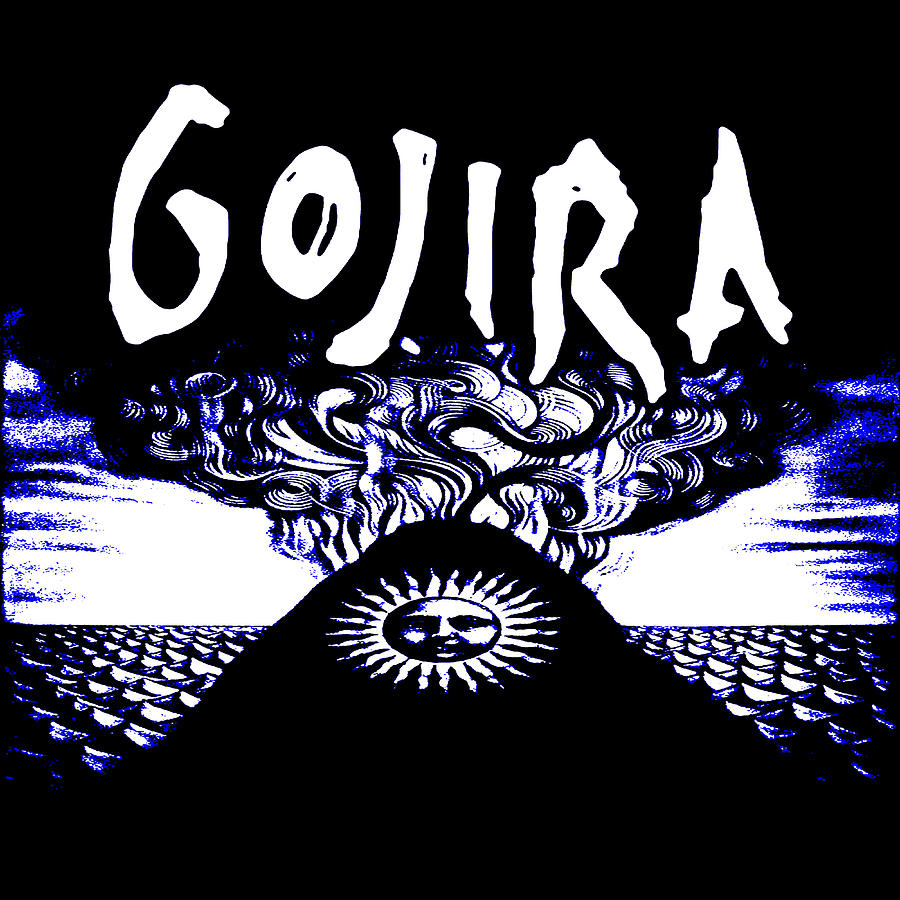 Gojira Digital Art by Zuzana Muttitt - Fine Art America