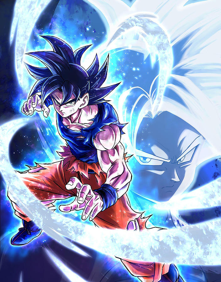 Goku Ultra Instinct Digital Art by Lac Lac - Fine Art America