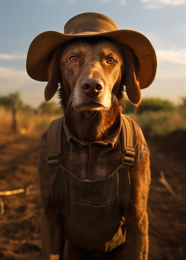 Golden Farmer Companion Photograph by Lauren Blessinger Fine Art America