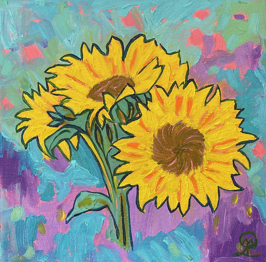 Good Morning Sunshine 1 Painting by Therese Legere