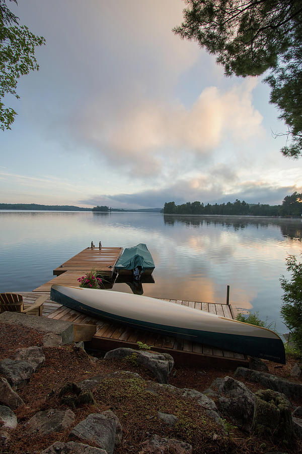 Good Morning - Wollaston Lake - Ontario, Canada #2 Photograph by Spencer Bush