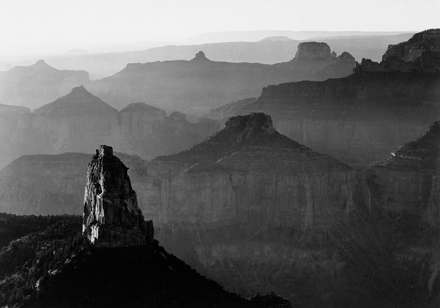 Grand Canyon National Park, Arizona - National Parks and Monuments, 1941 #2 Photograph by Ansel Adams