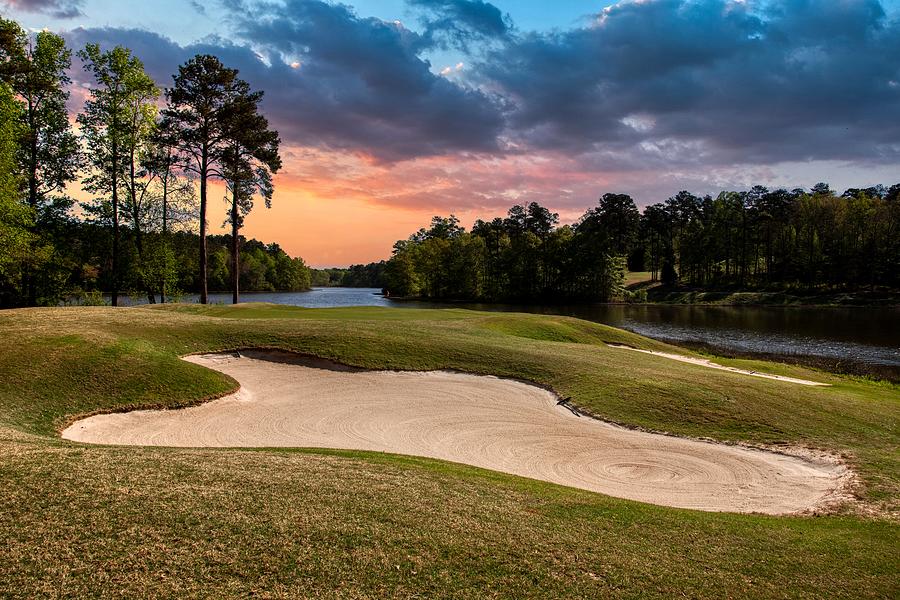 Grand National Golf Course At Sunset Photograph by Mountain Dreams ...