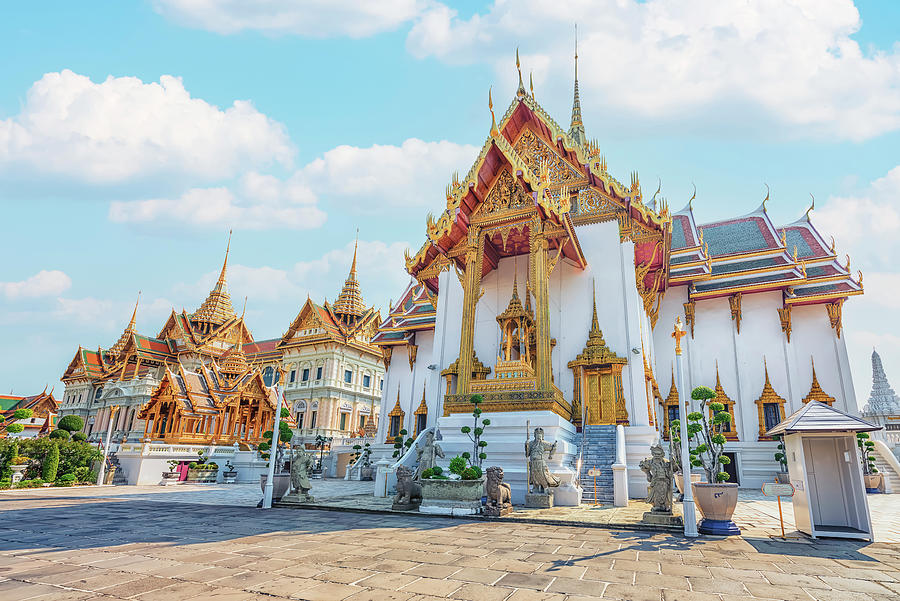 The Grand Palace In Bangkok Photograph
