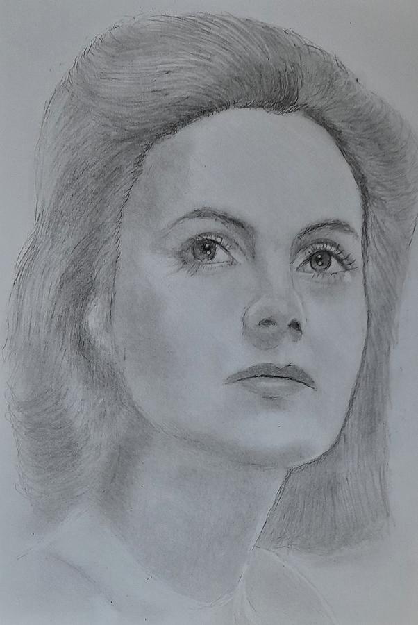 Greta Garbo Drawing by Paul Blackmore - Fine Art America