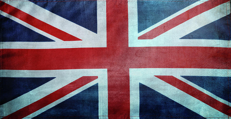 Grunge British Flag Photograph