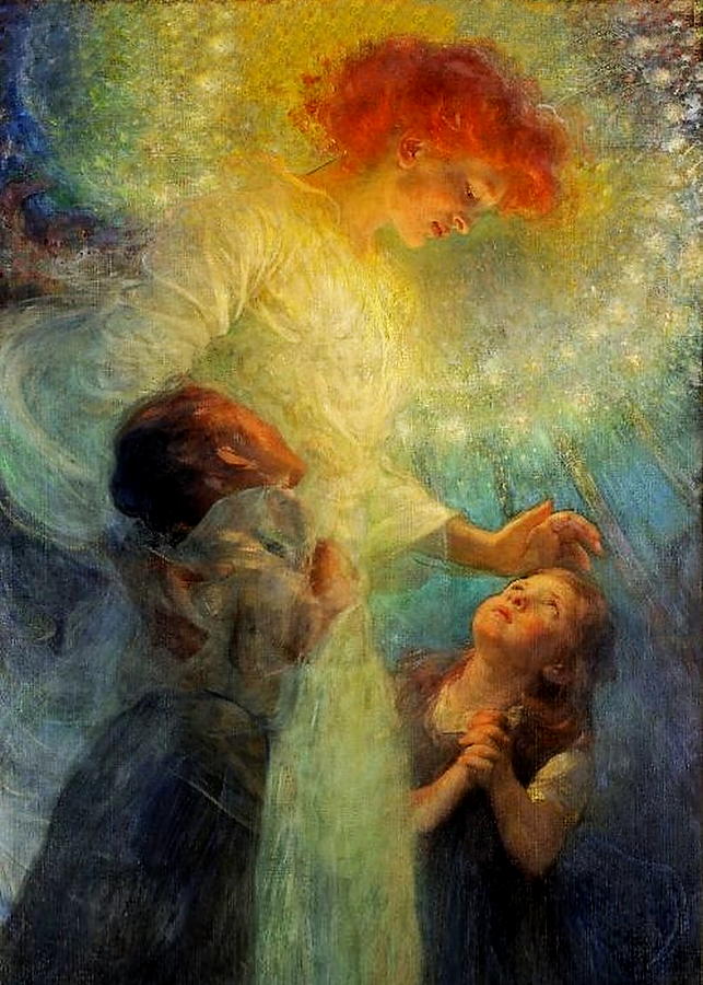 Guardian Angel Digital Art By Franz Dvorak - Fine Art America