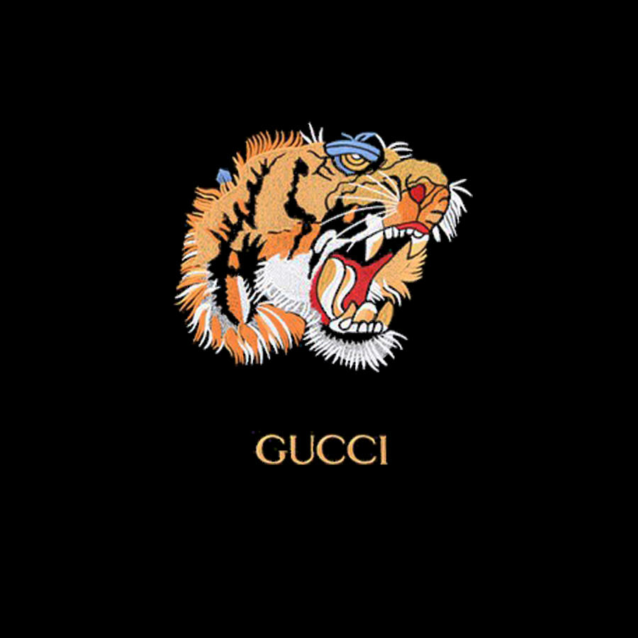 Gucci Tiger Best Collection Designs Logo Digital Art by Alexa Shop - Pixels