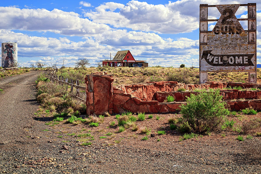 Arizona Photograph - 2 Guns Camp Park by Jack and Darnell Est Arizona Photograph - 2 Guns Camp Park by Jack and Darnell Est