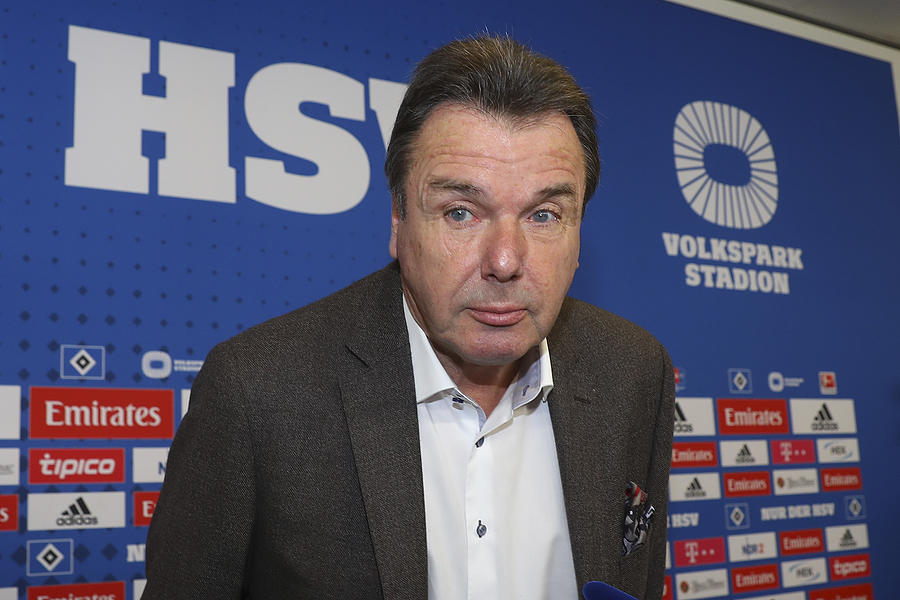 Hamburger SV Unveils New Executive Director Sport Heribert Bruchhagen #2 Photograph by Oliver Hardt