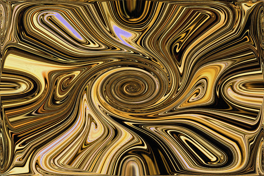 Hand Painted Abstract Abstracted #2 Digital Art by Tom Janca