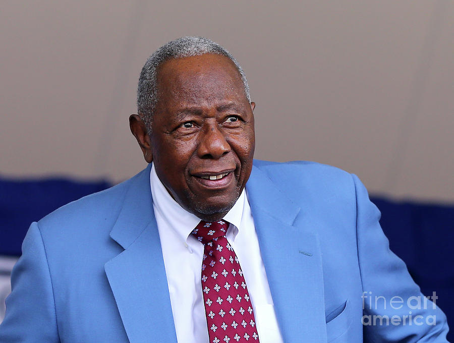 Hank Aaron Photograph by Elsa Hank Aaron Photograph by Elsa