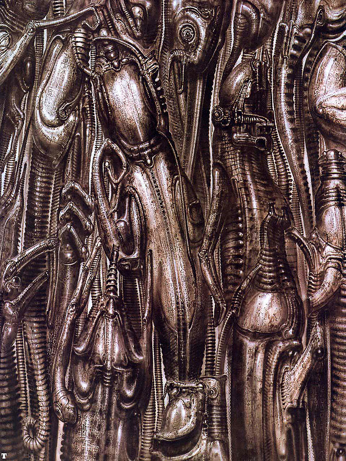 Hans Ruedi Giger Painting by Emma Ava - Fine Art America