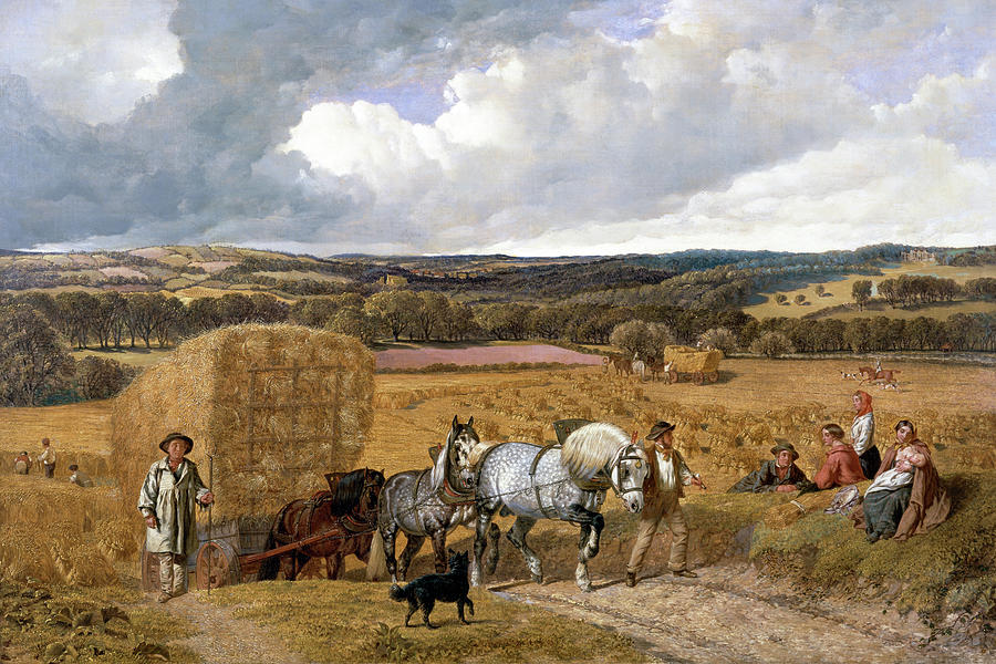 Harvest #2 Painting by John Frederick Herring