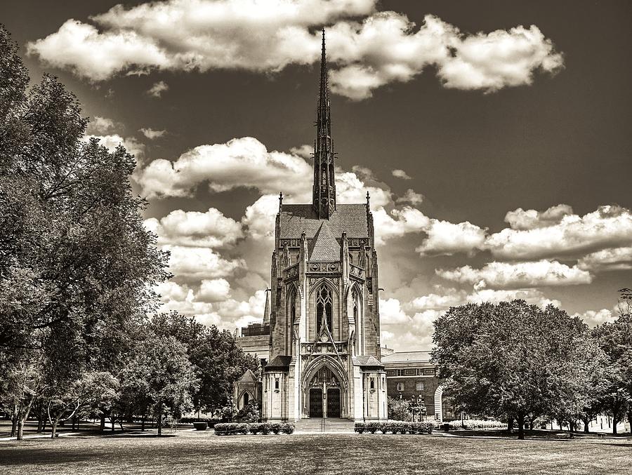 Architecture Photograph - Heinz Memorial Chapel - University of Pittsburgh #2 by Mountain Dreams