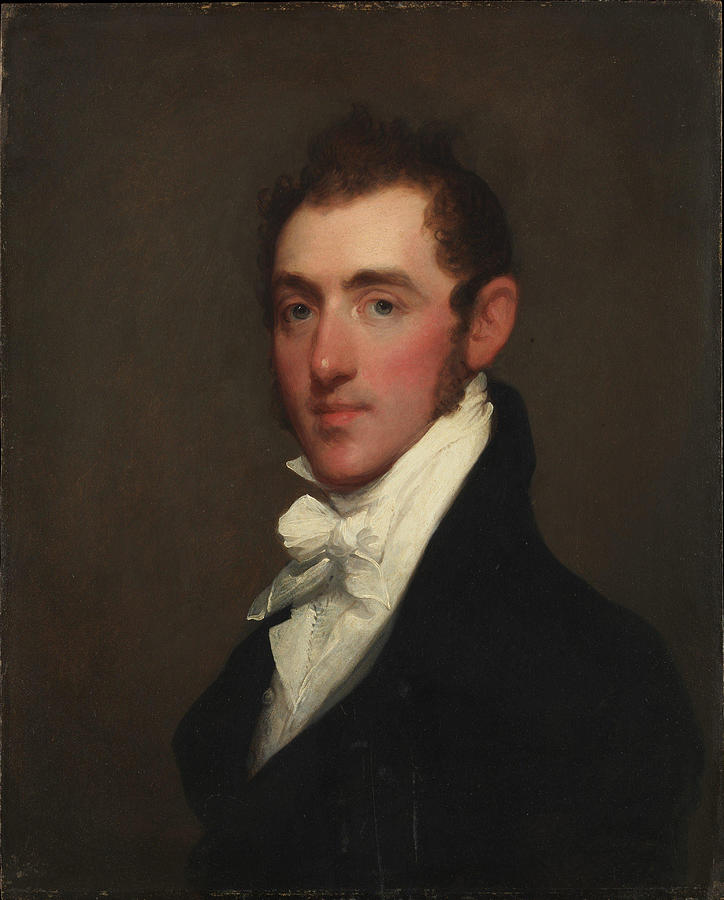 Gilbert Stuart Painting - Henry Rice  #2 by Gilbert Stuart